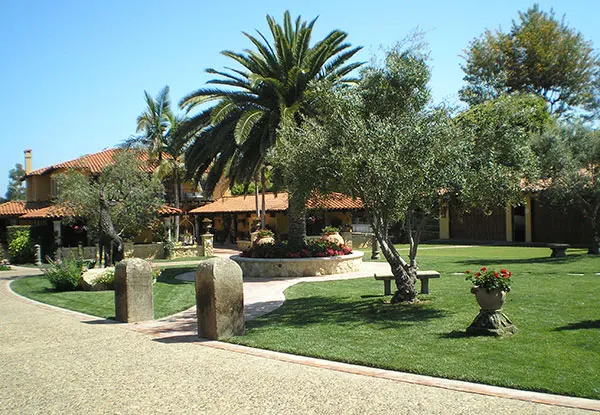 Residential Courtyard Landscaping in Mission Hills