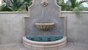 Outdoor Water Fountain Landscaping